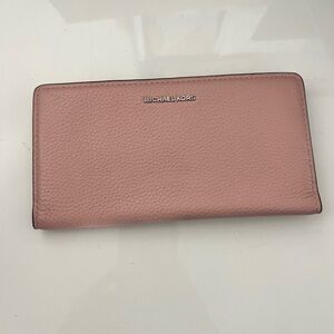 Michael Kors Blush Leather Wallet